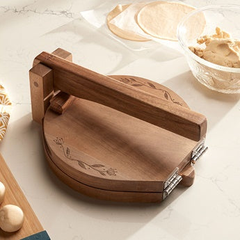Wildflower
Wooden Tortilla Press
